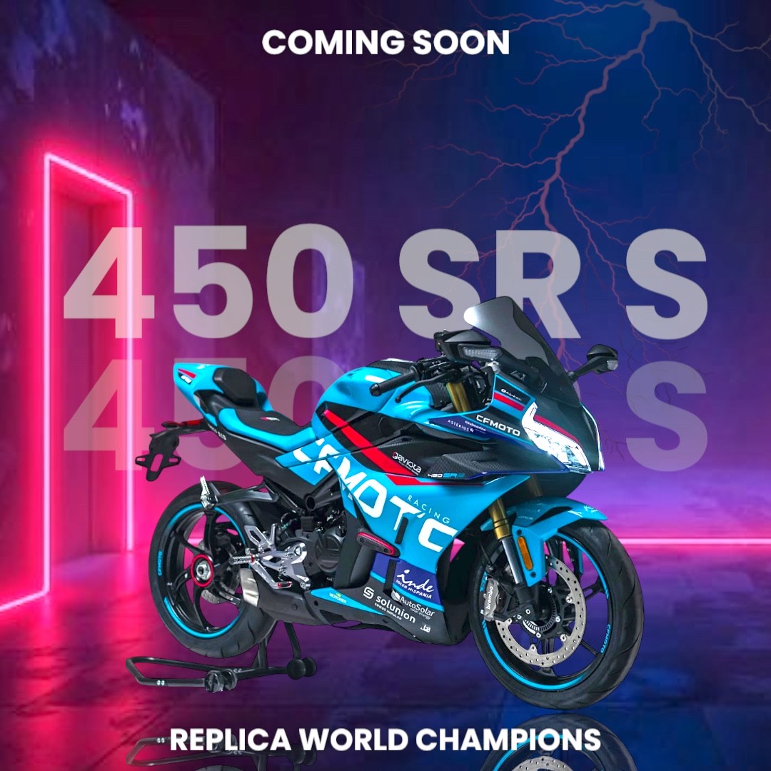 CF MOTO 450 SR REPLICA WORLD CHAMPIONS - IN PRONTA CONSEGNA