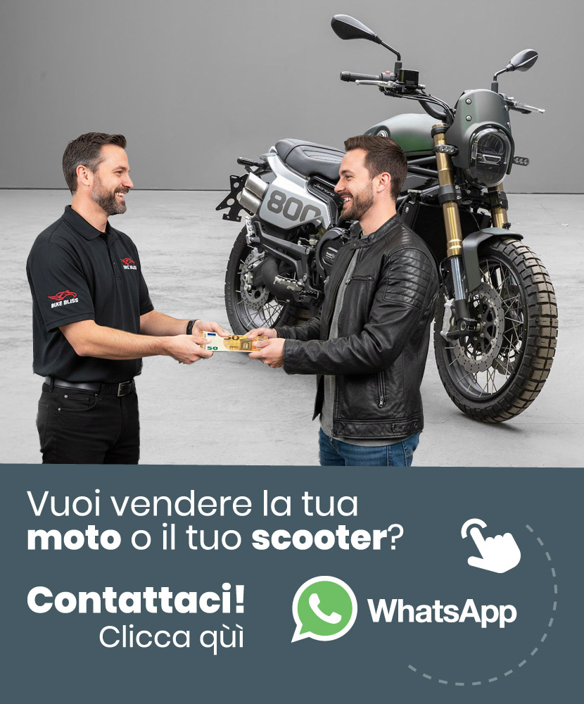 Vuoi vendere la tua moto? Contattaci!