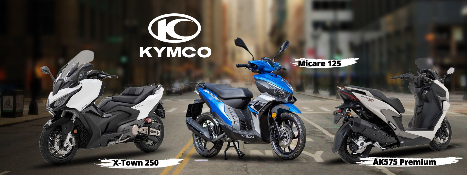 Kymco - AK575 PREMIUM / X-TOWN 250 / MICARE125
