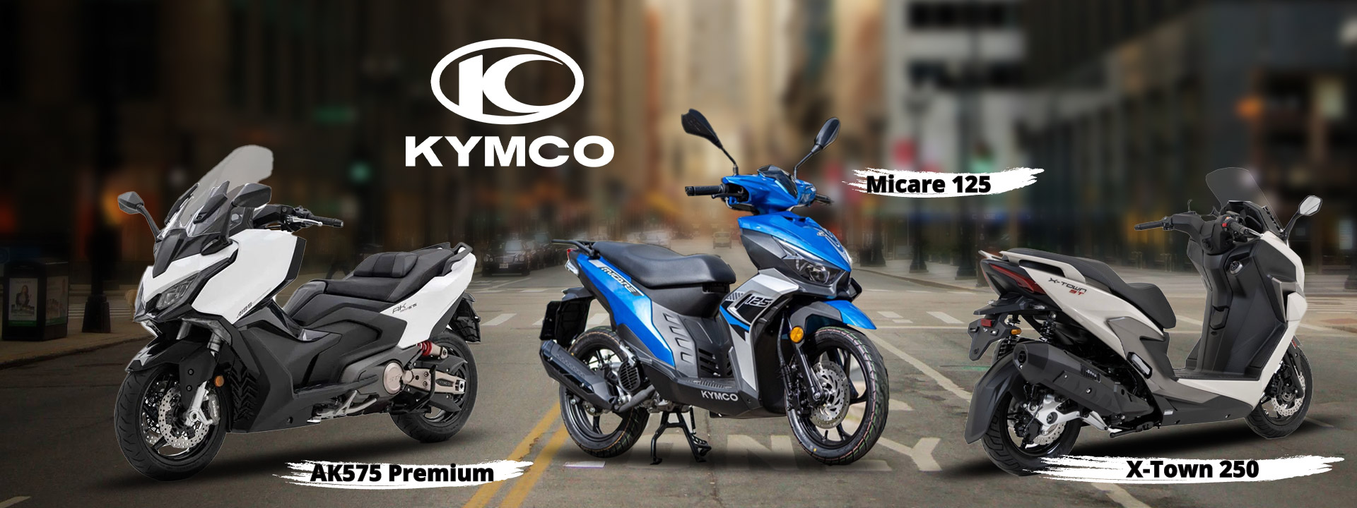 Kymco - AK575 PREMIUM / X-TOWN 250 / MICARE125