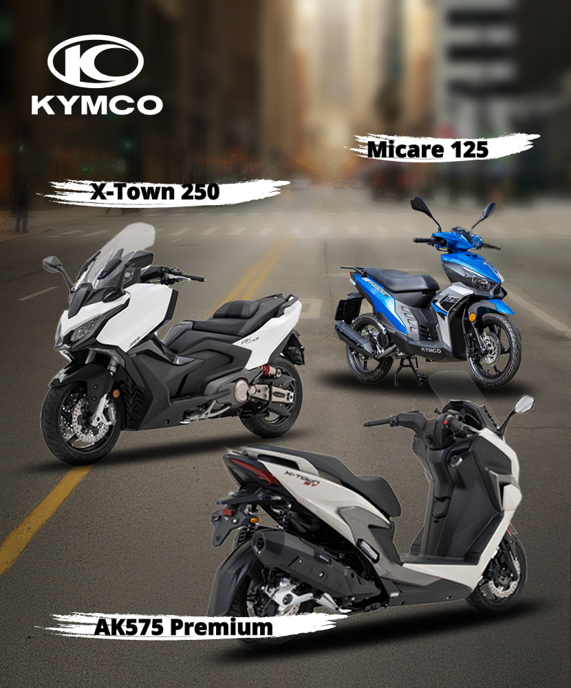 Kymco - AK575 PREMIUM / X-TOWN 250 / MICARE125