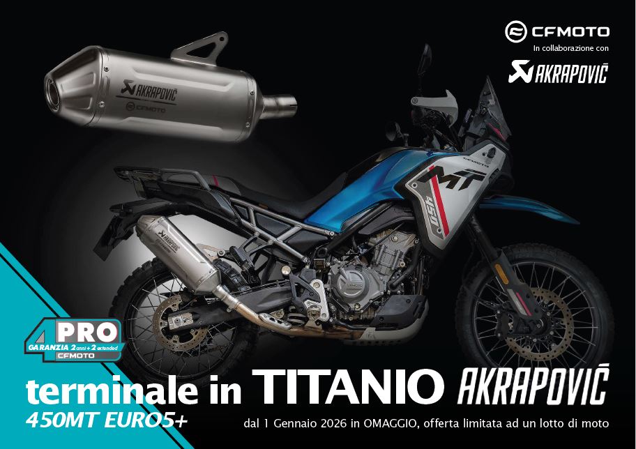 CFMoto 450MT Akrapovic