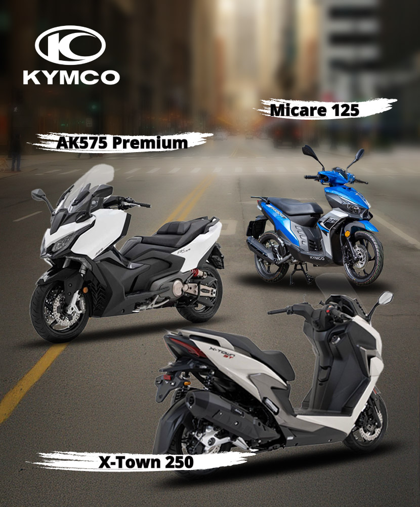 Kymco - AK575 PREMIUM / X-TOWN 250 / MICARE125